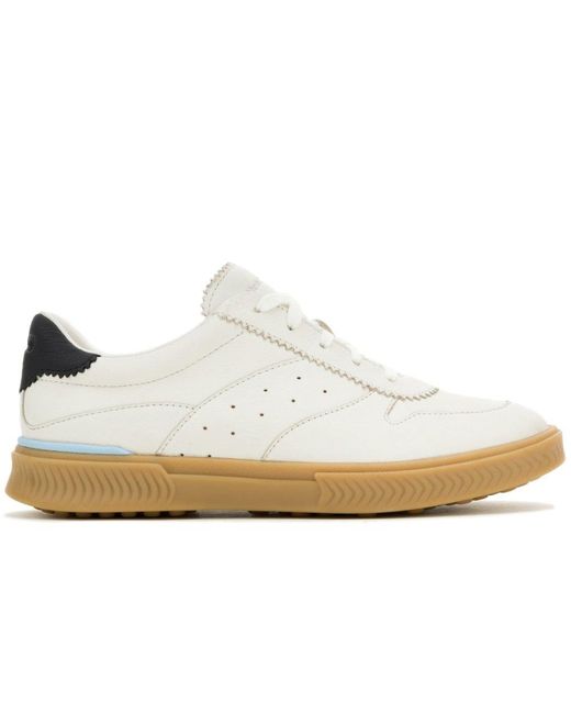 Hush Puppies White Mae Trainers