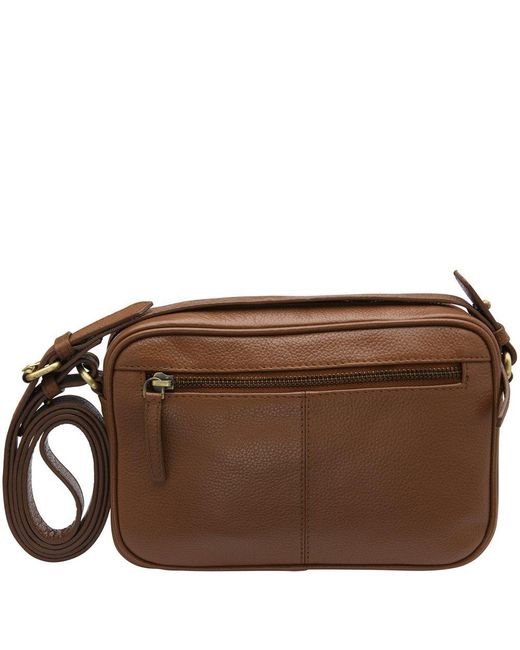 Lotus Brown Vardy Cross Body Bag