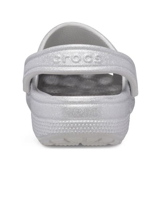 CROCSTM Metallic Classic Glitter Sandals