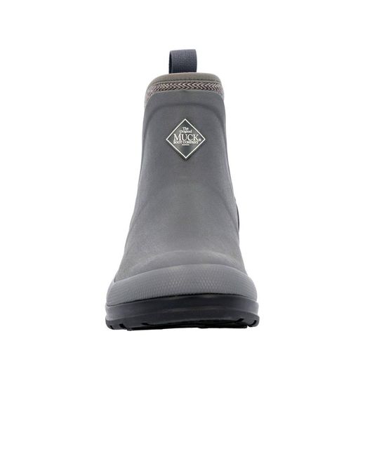 Muck Boot Gray Originals Ankle Wellingtons