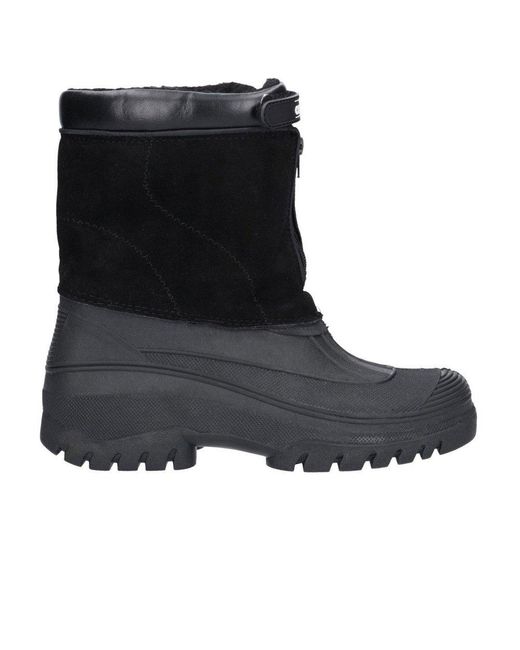Cotswold Black Venture Winter Boots for men