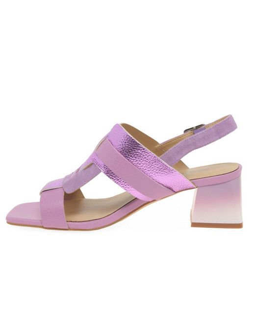 Regarde Le Ciel Purple Amalia 02 Sandals