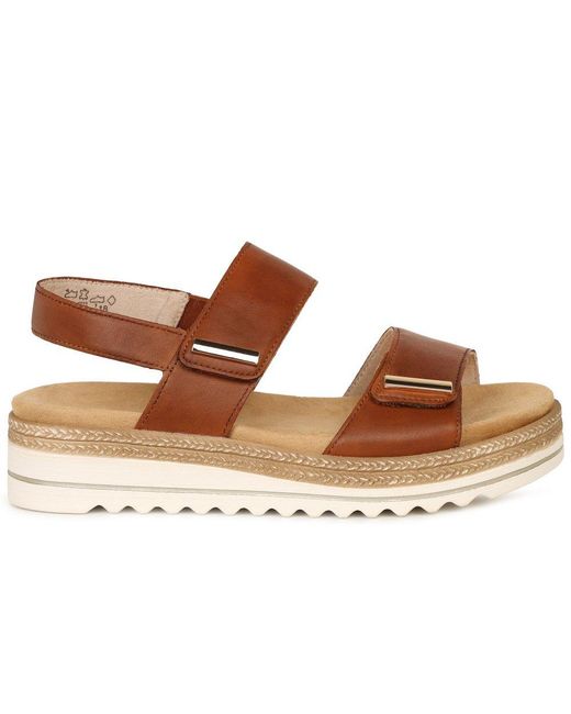 Remonte Brown Anika Sandals