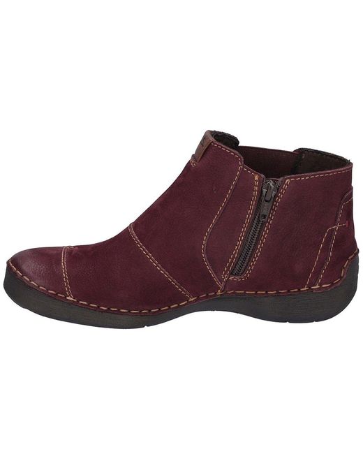 Josef Seibel Red Fergey 55 Ankle Boots