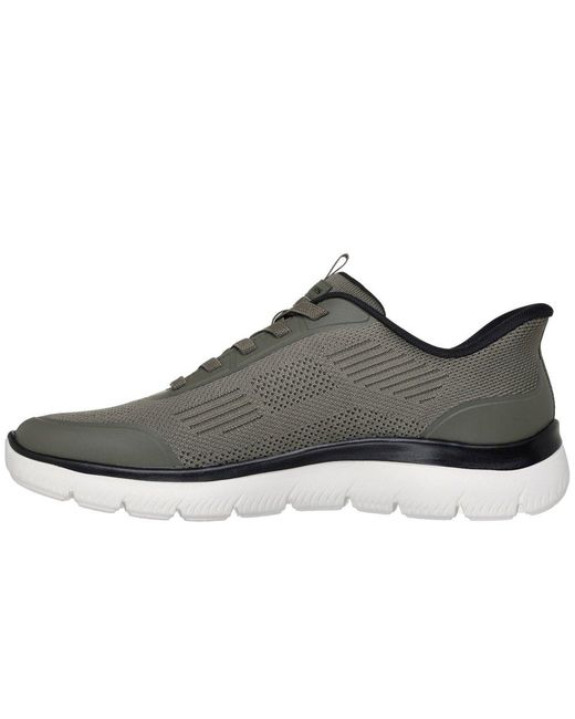 Skechers Black Summits Leyter Trainers for men
