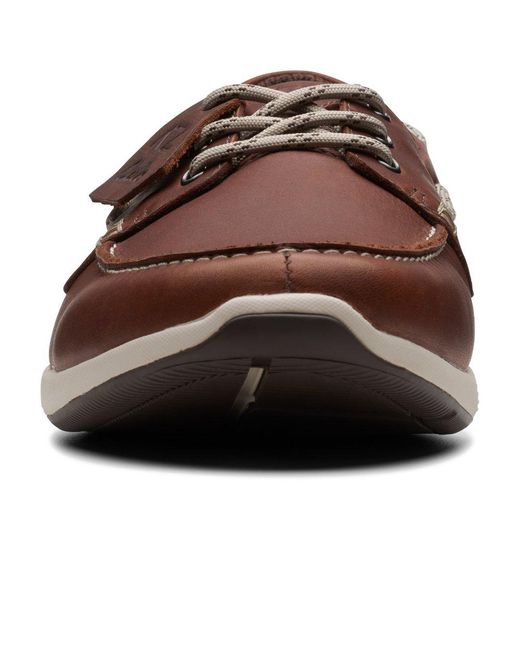 Clarks Atl Sail Go Casual Shoes in Brown for Men | Lyst Australia