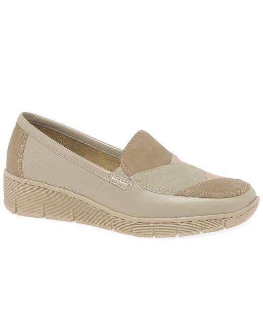 Rieker Natural Glimmer Shoes