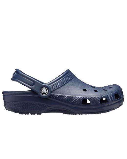 CROCSTM Blue Classic Slip On Mules for men