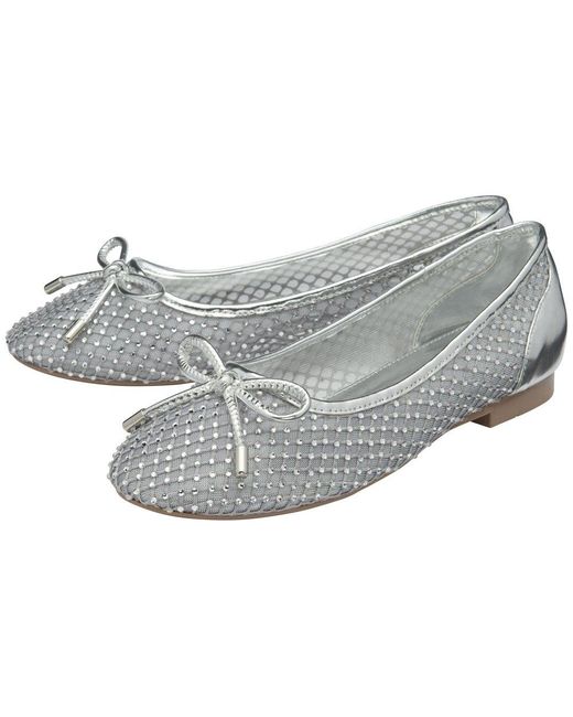 Lotus Gray Americas Ballet Pumps