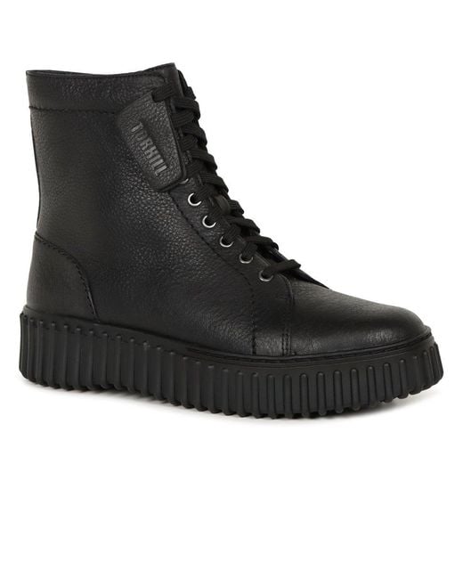 Clarks Black Torhill Rise Ankle Boots