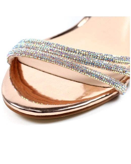 Lunar (GRS) Metallic Amie Heeled Sandals