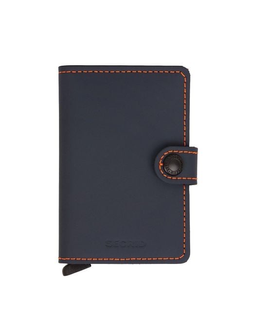 Secrid Blue Mini Wallet Matte