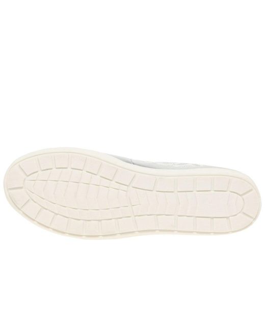 Caprice White Star Casual Lace Up Trainers