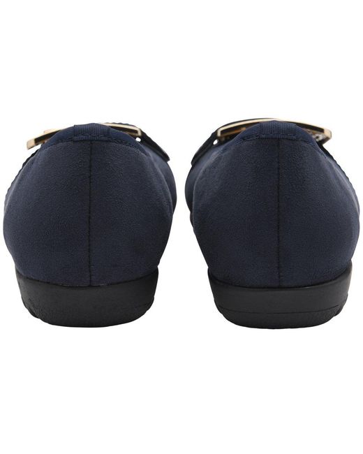 Lotus Blue Tandy Pumps