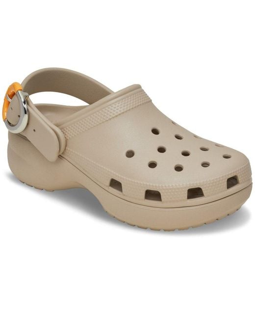 CROCSTM Metallic Classic Platform Sandals
