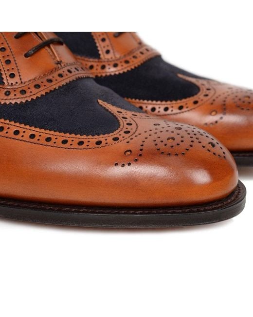 Cheaney Blue Edwin Formal Brogues for men