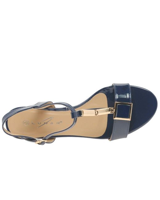 Lunar Blue Blaze Dress Sandals