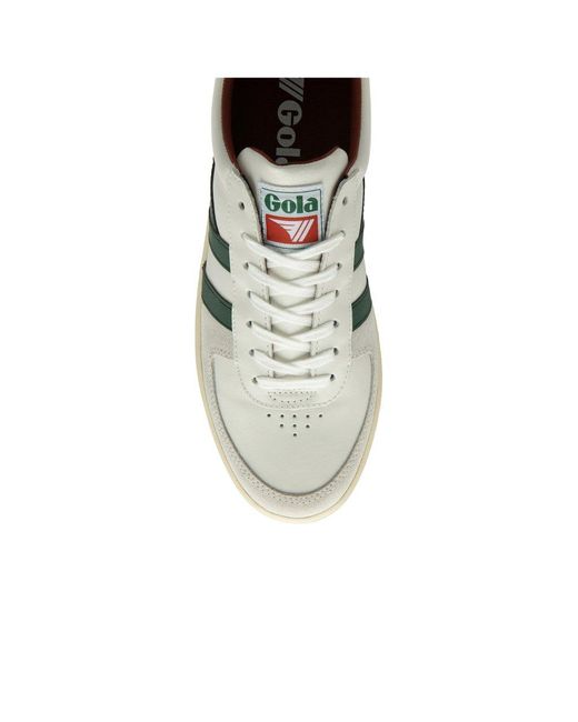 Gola White Grandslam Classic Trainers for men