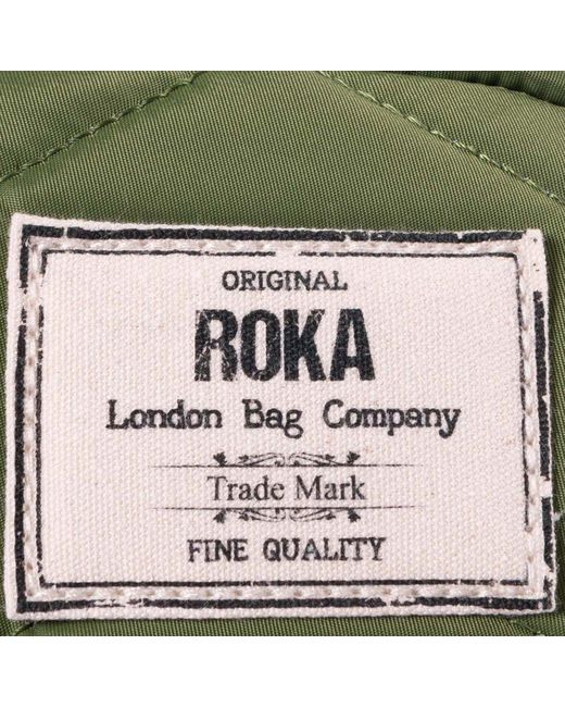 Roka Green Paddington B Small Messenger Bag