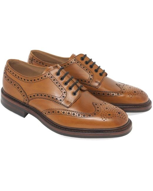 Loake Brown Loake Chester Brogue for men