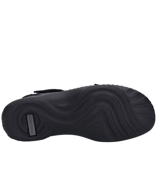 Josef Seibel Black Debra 19 Sandals