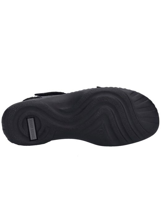Josef Seibel Black Debra 19 Sandals