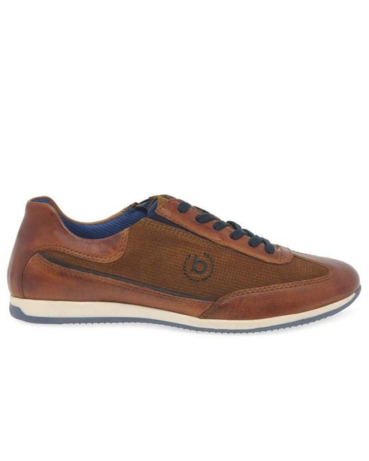Bugatti Brown Torre Trainers for men
