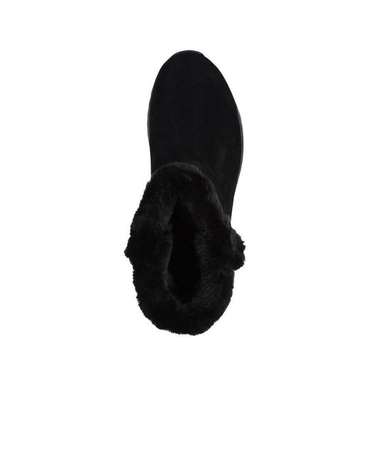 Skechers Blue On-The-Go Stellar Cozy Step Ankle Boots
