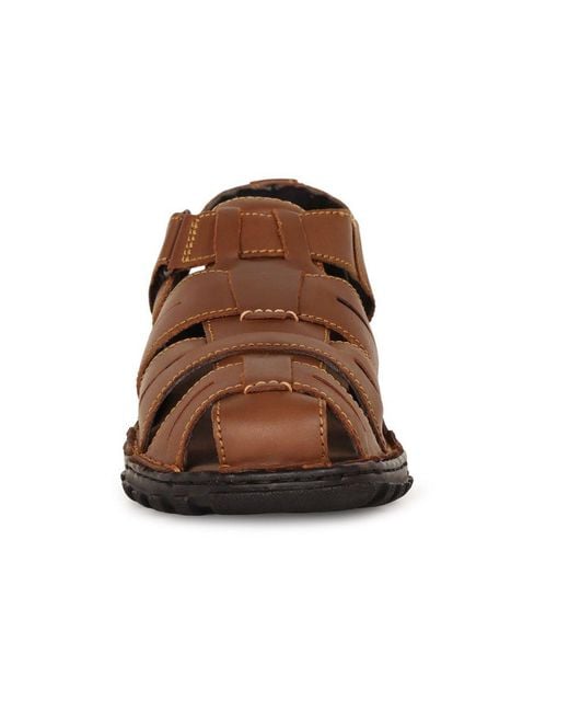 Lotus Brown Bruno Sandals for men