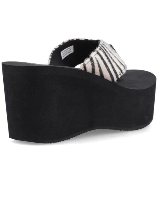 Rocket Dog Black Crush Simba Wedge Sandals