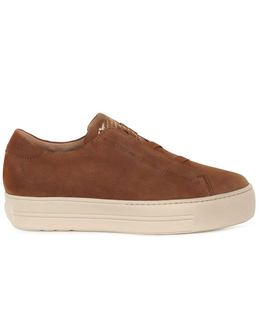 Paul Green Brown Eden Trainers