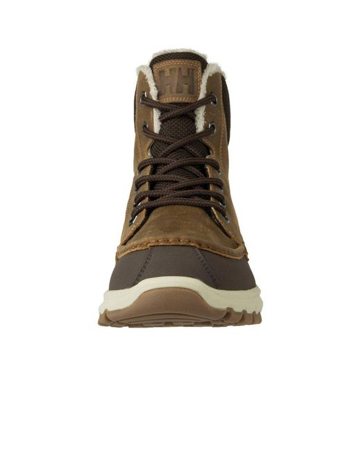 Helly Hansen Brown Garibaldi Boots Colour: Tobacco Leathe for men