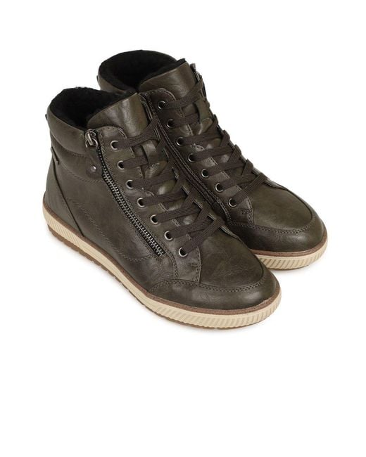 Lunar (GRS) Gray Tammy Ankle Boots