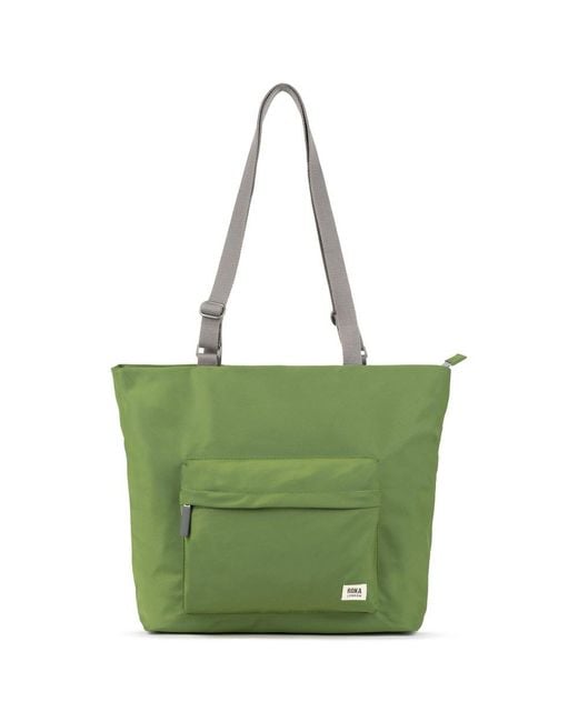 Roka Green Trafalgar B Medium Shoulder Bag