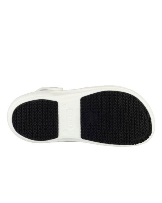 CROCSTM White Bistro Work Clogs for men