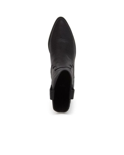 Rocket Dog Black Feather Ankle Boots