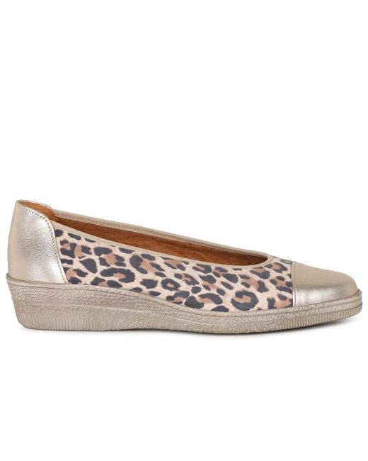 Gabor Multicolor Petunia Accent Low Heeled Pumps