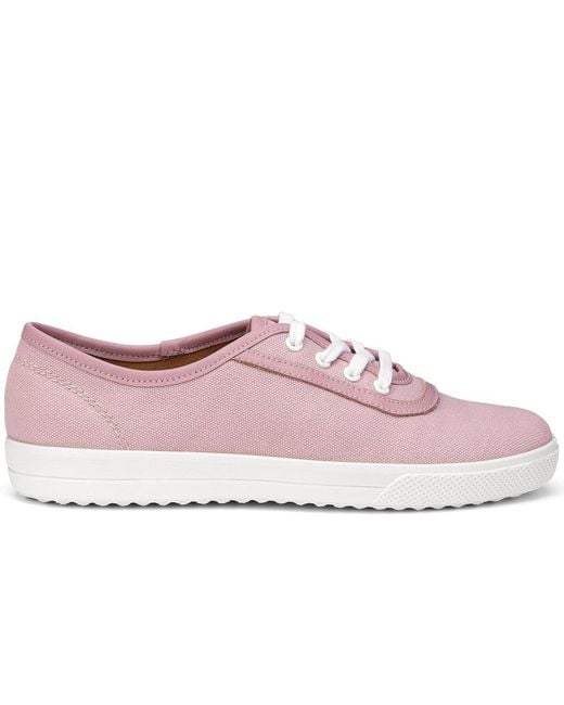 Hotter Pink Mabel Canvas Shoes