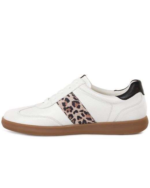 Caprice White Map Trainers