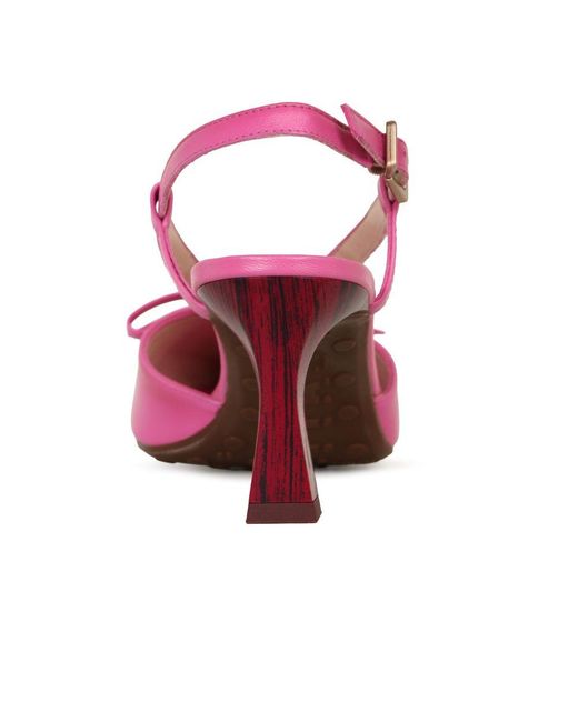Hispanitas Pink Giorgia Open Court Shoes