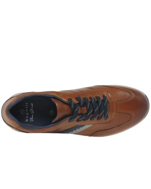Bugatti Brown Truman Trainers for men