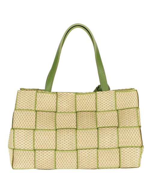Alma Tonutti Green Sofia Grab Bag
