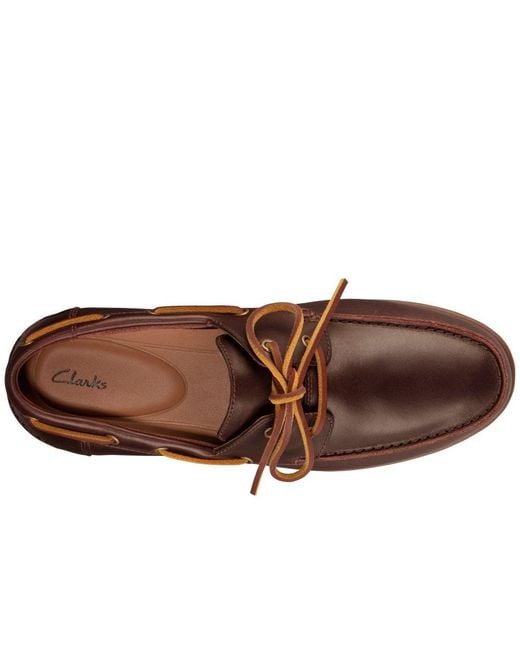 clarks mens deck shoes