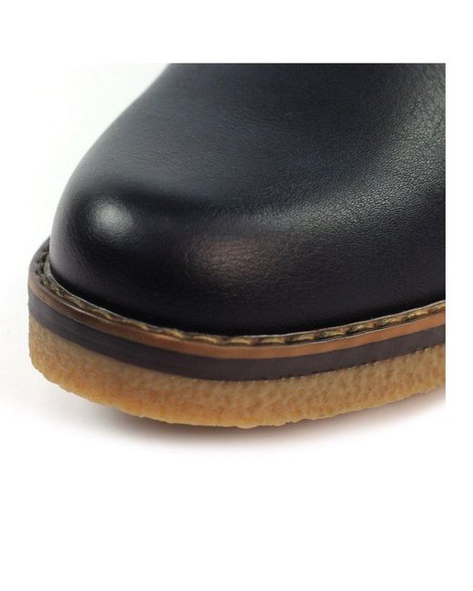 Lunar Blue Conrad Ankle Boots