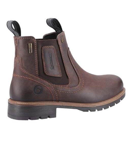 Cotswold Brown Chipping Waterproof Boots for men