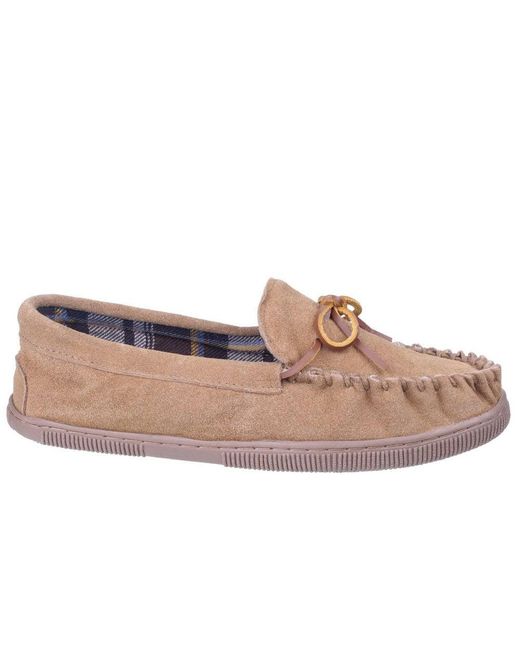 Cotswold Brown Alberta Slippers for men