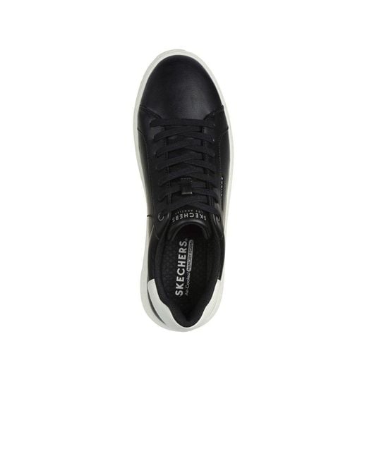 Skechers Black Court Break Suit Trainers for men