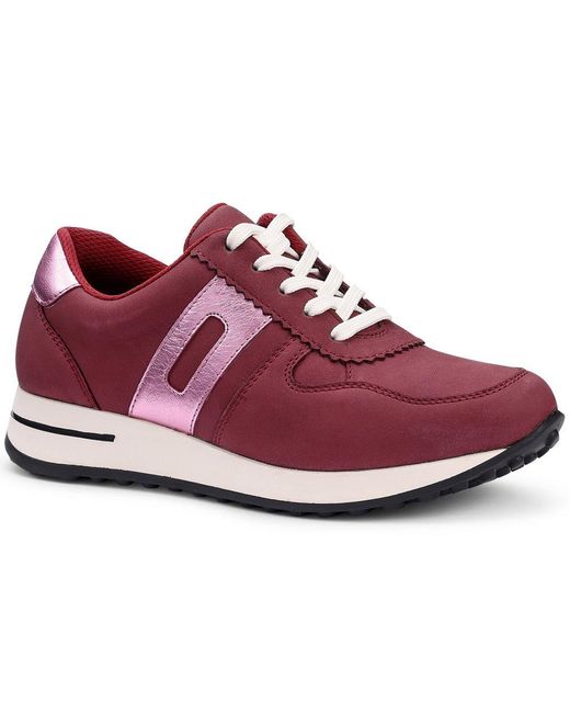 Hotter Red Revival Trainers