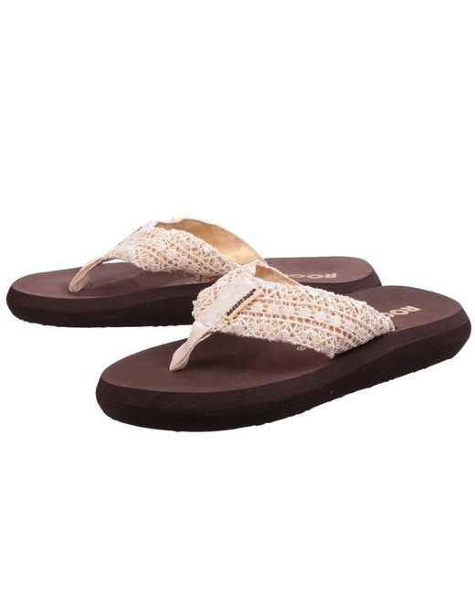 Rocket Dog Natural Spotlight Casual Toe Post Sandals