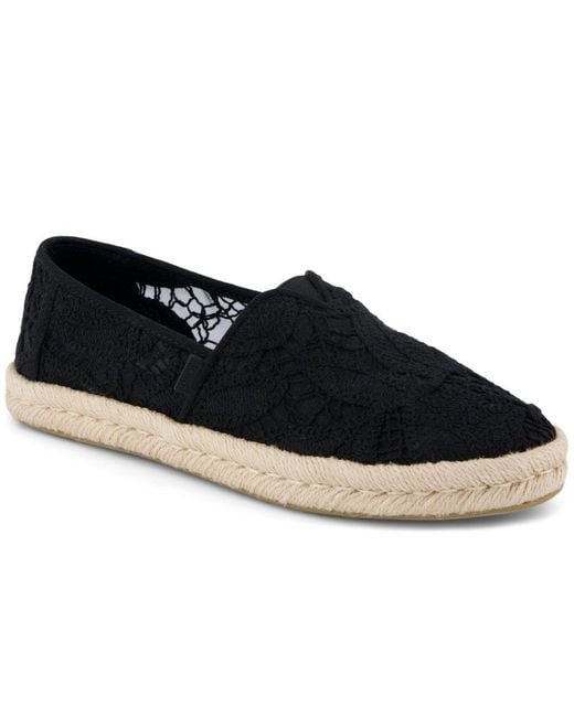 TOMS Blue Alpargata Rope 2.0 Slip On Shoes